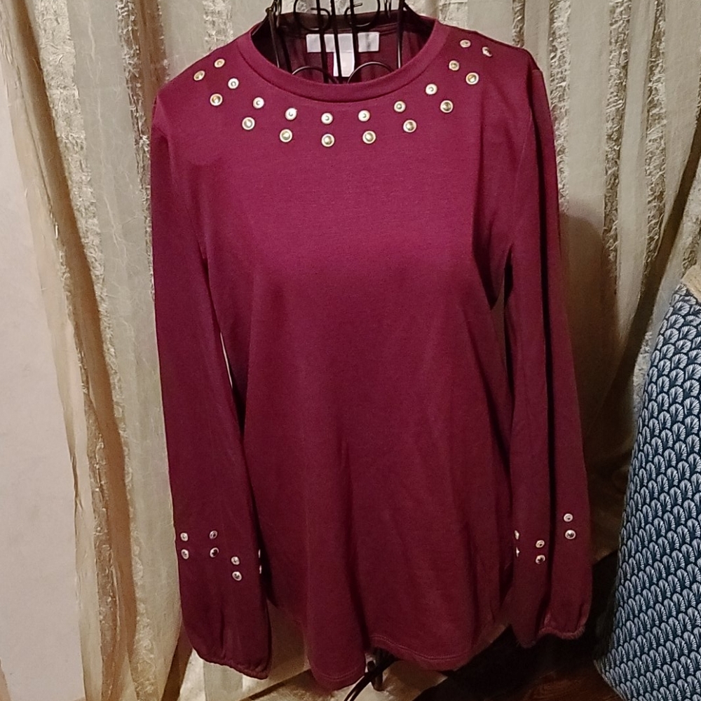 NWT Michael Kors long-sleeved shirt.